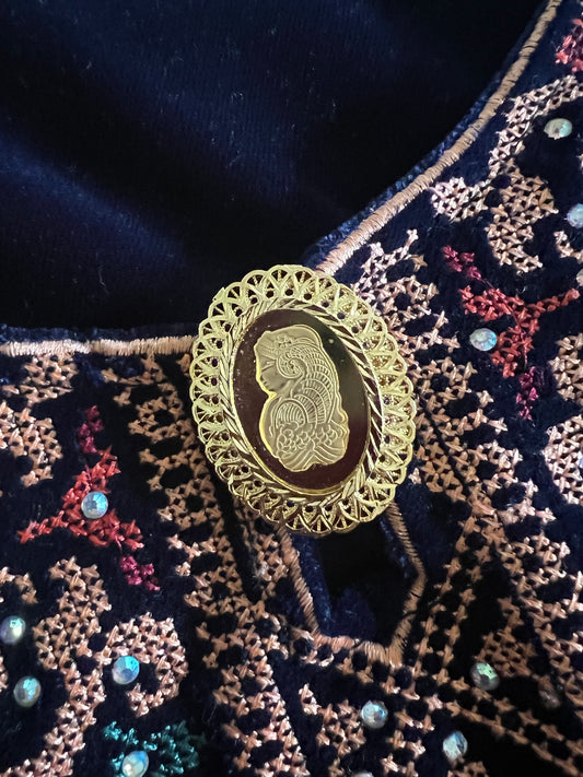 Dayr Sunayd mini ounces Brooch/Pin