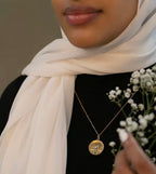 Dome of Rock 18k Pleated necklace