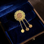 Der sharf big coin brooch / Pin