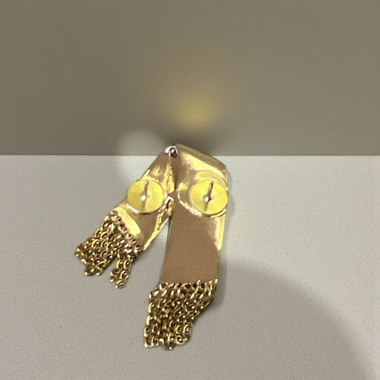 Kufya And Palestinian II Flag Brooch