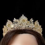 Saris Gold zicron coins crown