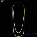 Jalamah 2meters zarad 21K Pleated Gold