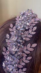 Isdud lilac and black headband