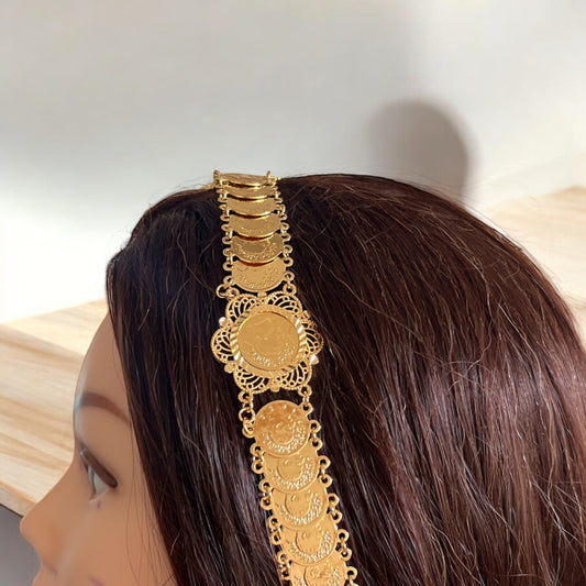 Gamala stacked mini lira multi way to style headpiece