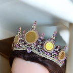 Dheisheh five coins purple crown