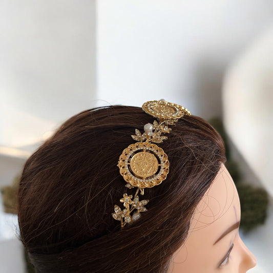 Beitillu three coins Gold Headpiece