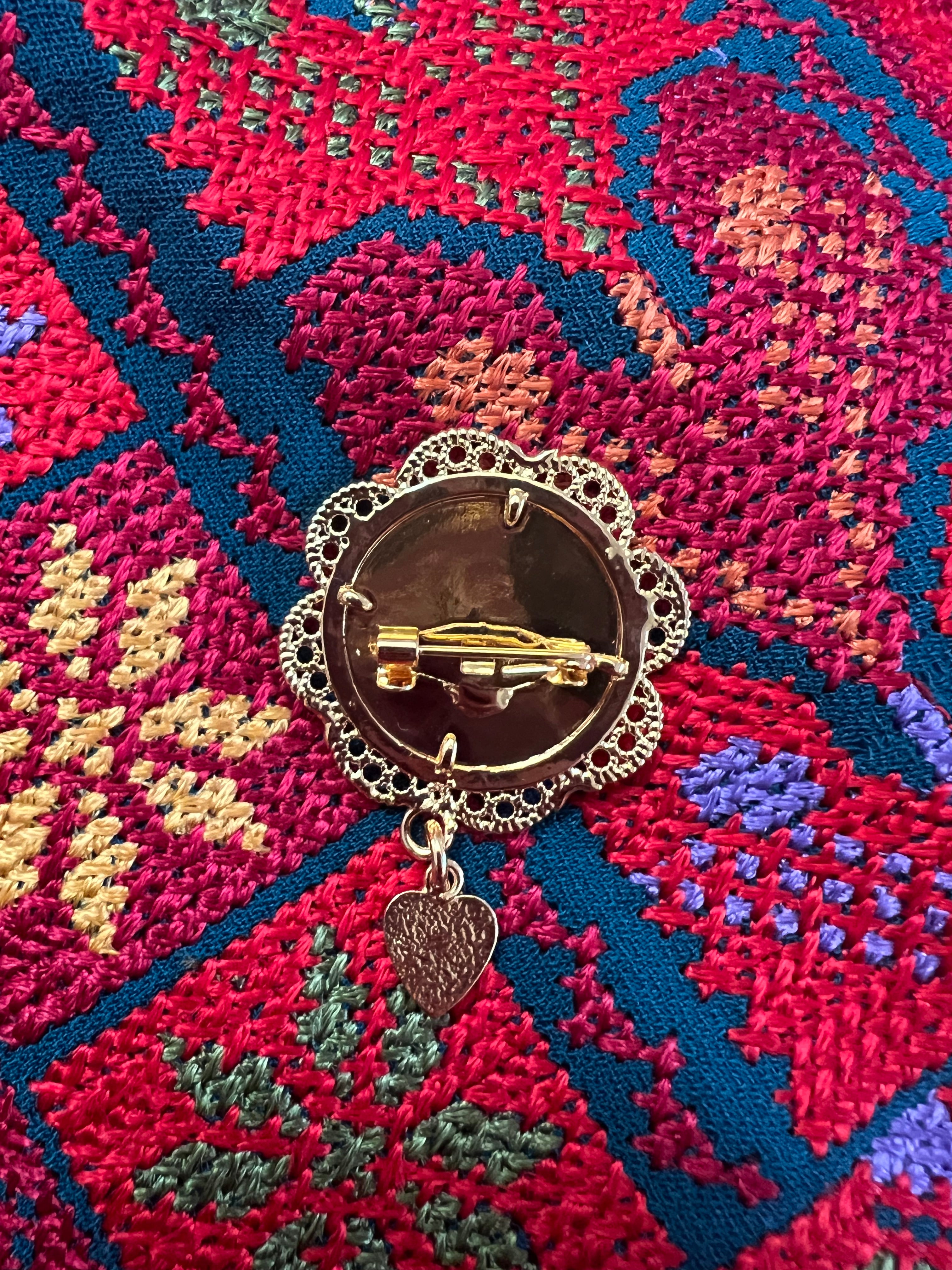 Al- Birah II mini brooch/pin