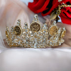 Bayt Nabala luxury Gold and coins crown