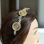Betlaham II five coins gold headband