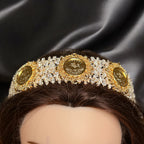 Palestine three coins headband