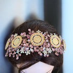 Surif II five coins purple headpiece