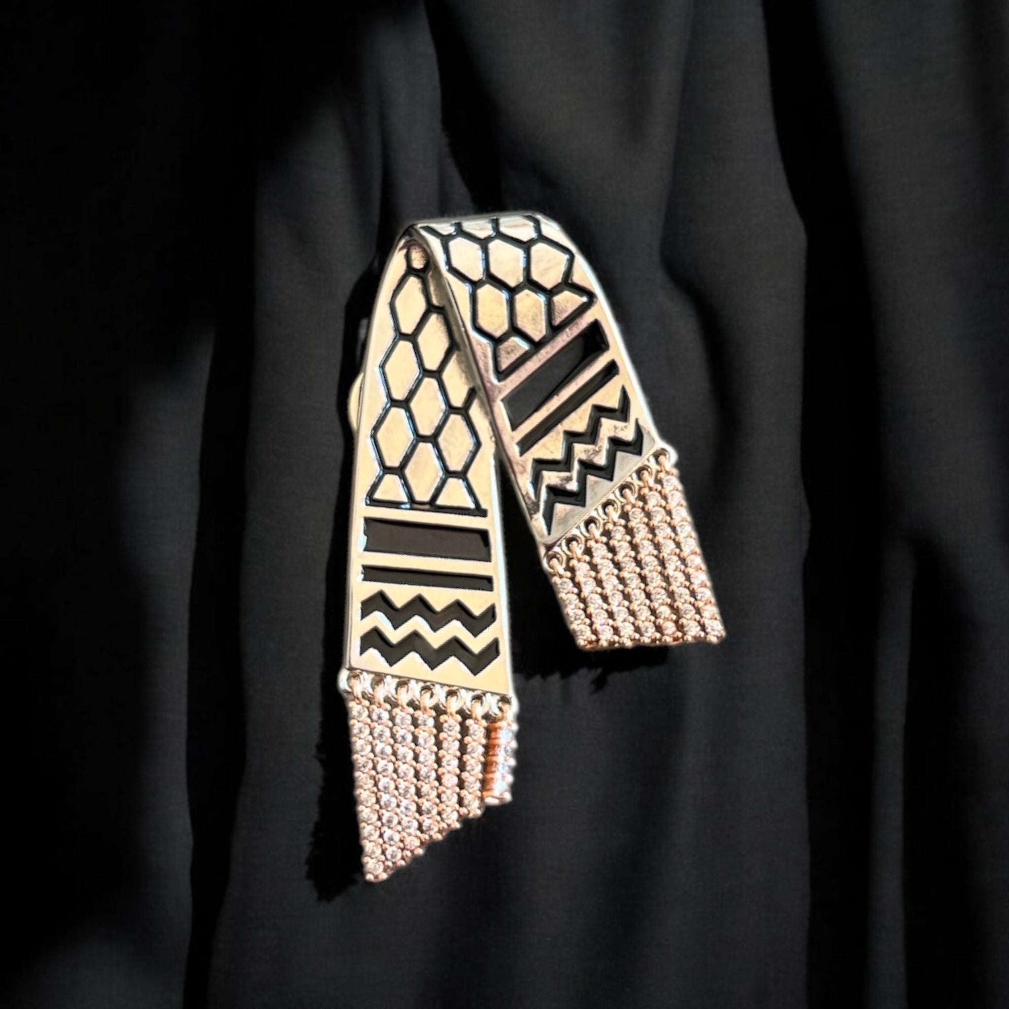 Kufya silver Brooch