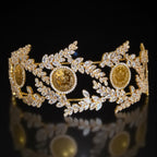 Sebastian Four Coins Crystal headpiece