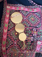 Tal Al-Karama 21K Pleated Gold Brooch/Pin