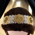Palestine three coins headband