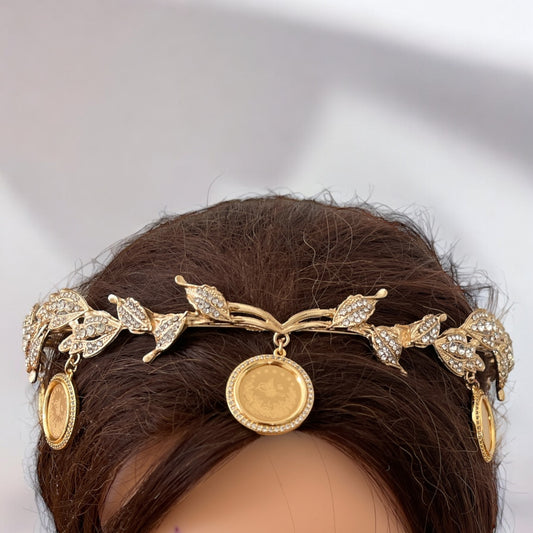 Yafa coins drop headband