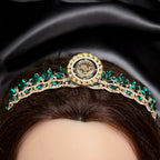 Dayr Tarif II Green and Gold crown