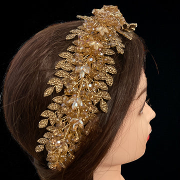 Arraba Gold beaded headpiece