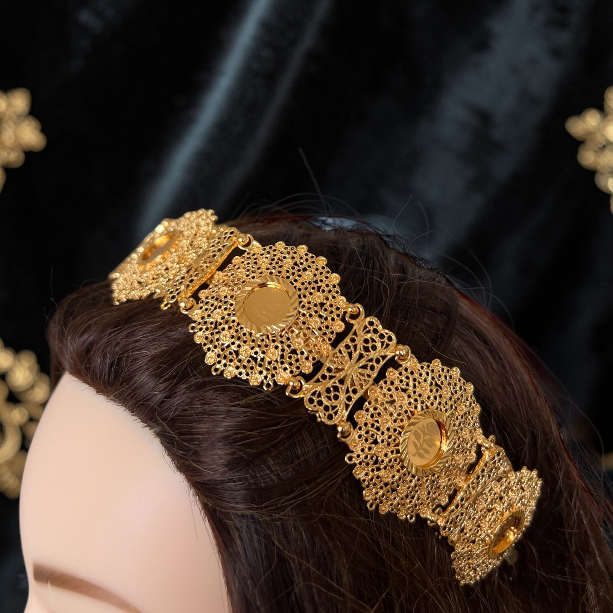 Nabi Elyas coins headband