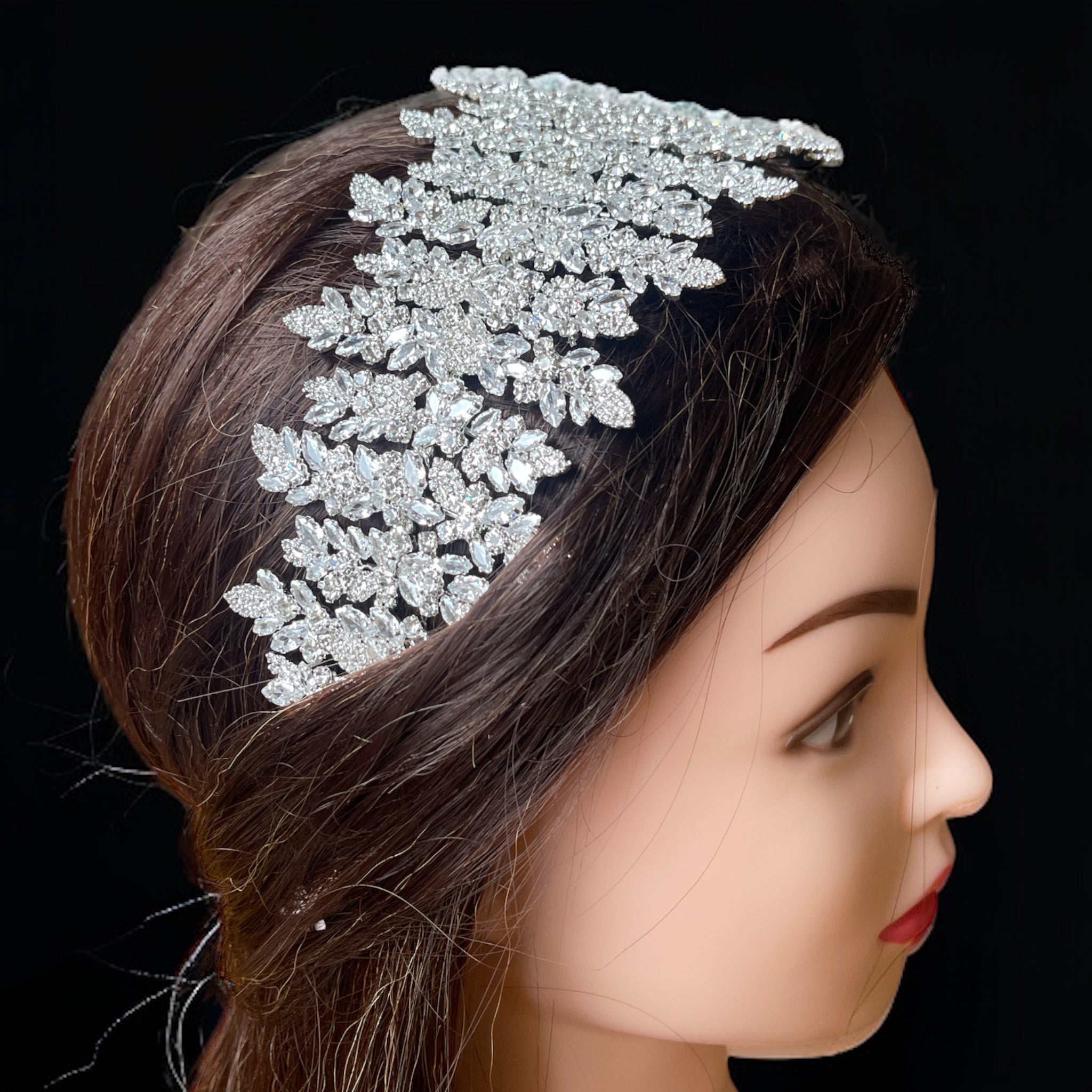 Kalandia Bridal flat headpiece