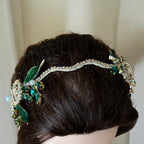 Al-Satariyya Green-Gold headband