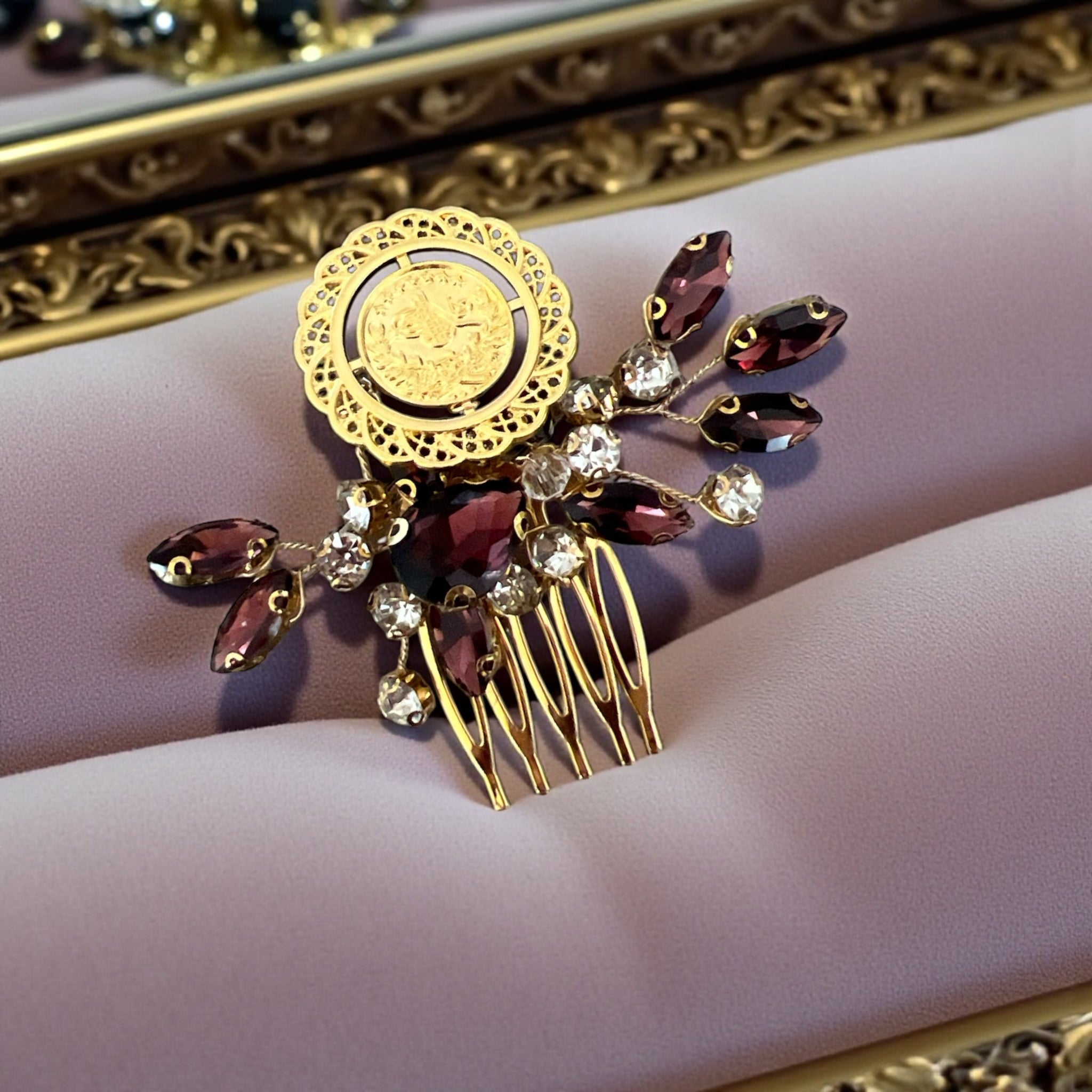 Makr Purple coin comb