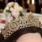 Bayt Naqquba Fresh Peach color with Gold crown