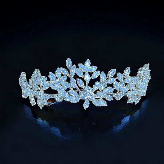 Qabalan Bridal crystal tiara