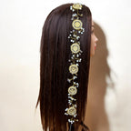 Arab Suqrir long Braided hair headpiece