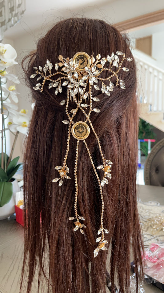 Bayt Dajan Gold-Coins hair comb