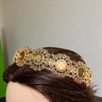 Yibna Gold Coin headband