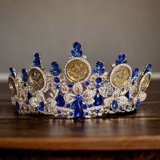 Deir Dibwan blue crown