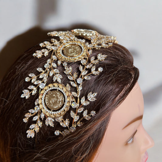 Al-Quds five coins Gold headband