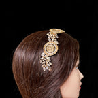 Tartus five coin zircon headband