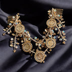 Yafa II five coins comb headpiece