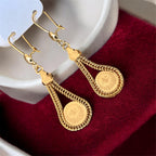 Lifta II 18K plated gold earrings