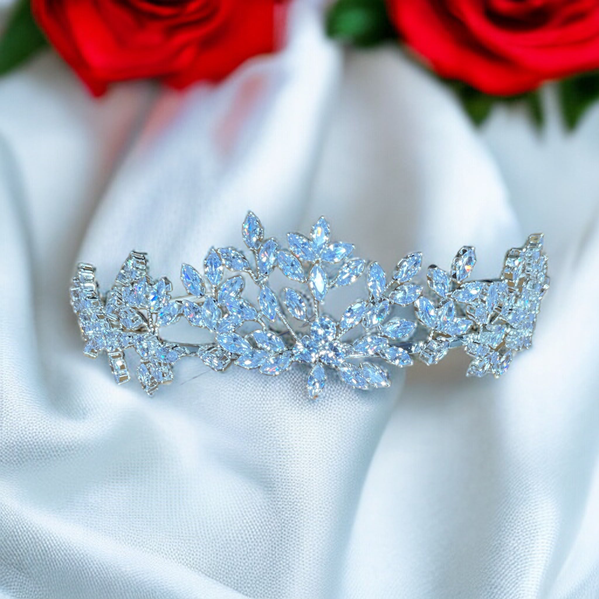 Qabalan Bridal crystal tiara