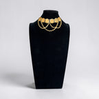 Nablus 21K pleated Gold choker