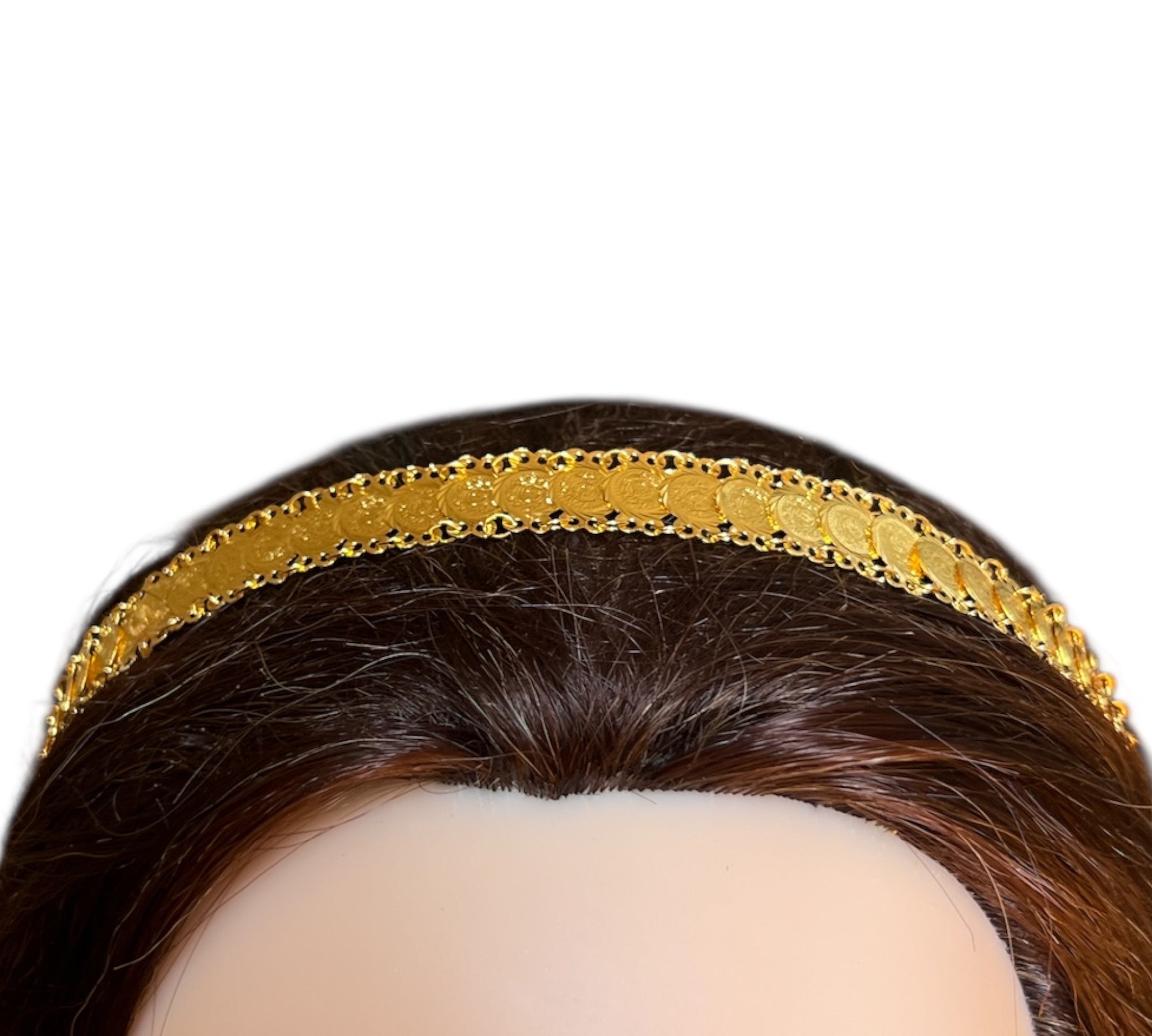 Dimra stacked mini coins headband
