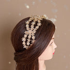 Al-Muzayri'a crystal Gold Headpiece