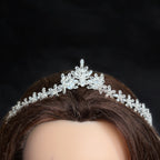 Bessan Bridal Crown with Zircon Stone