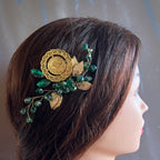 Makr Green Gold one coin comb