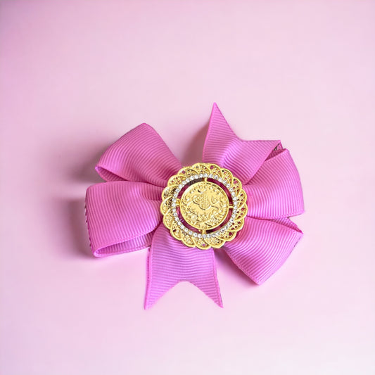 Yara coin hair Bow clip