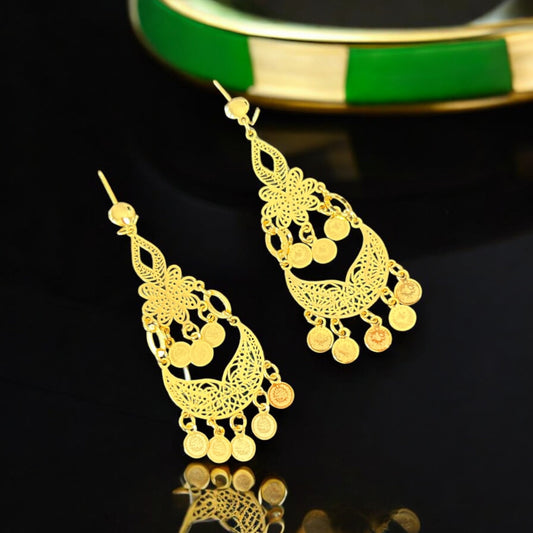 Telfit Drop gold earrings