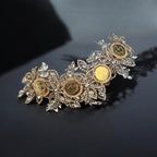 Qalunya four coins crystal headpiece
