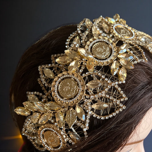 Al-Birwa II five coins Gold headpiece