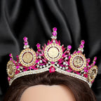 Dheisheh II Pink and Gold crown