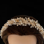 Al-Qardaha Pearl & Zircon headpiece