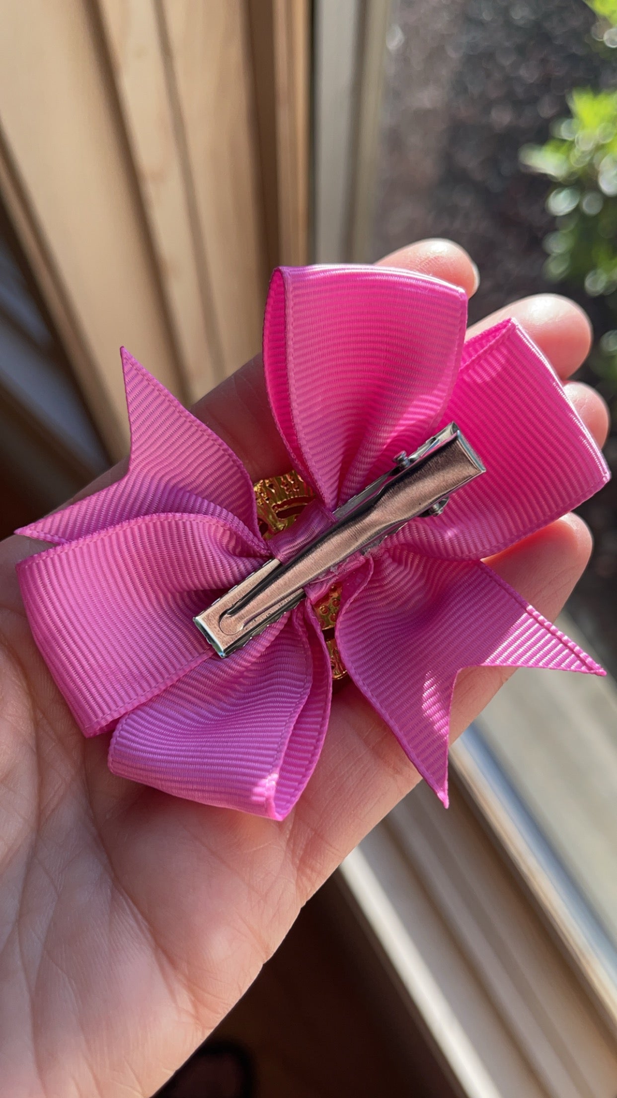 Yara coin hair Bow clip