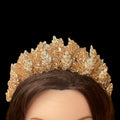 Yafa Bridal Gold crown